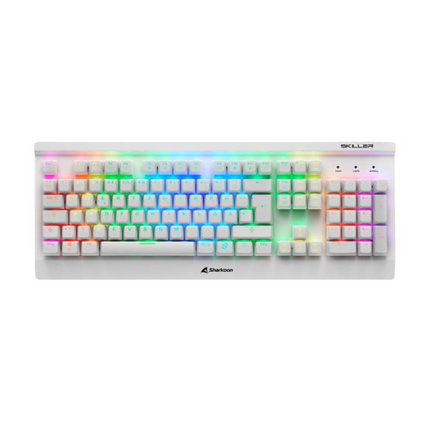 Teclado Gaming Sharkoon Skiller SGK3 | Mecánico | Iluminación RGB | USB | Inglés