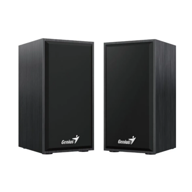 Parlante Genius SP-HF180 | 2.0 | 10W | Sonido Claro | Diseño Compacto | Negro