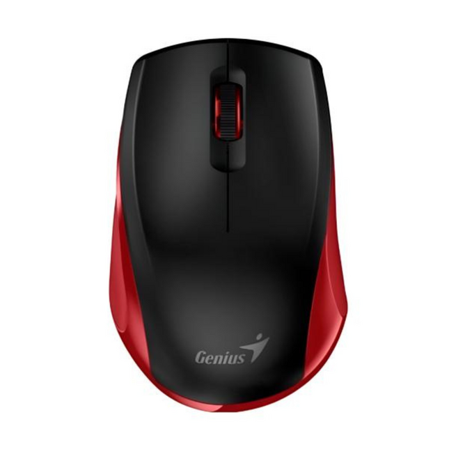Mouse Genius RS2 NX-8006S | Inalámbrico | 2.4GHz | Receptor USB | 1200 DPI | Rojo