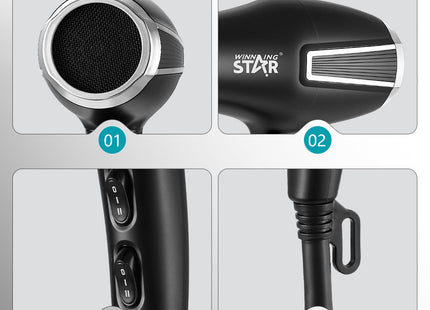 Secadora de Cabello 1200W Winning Star, ST-2293