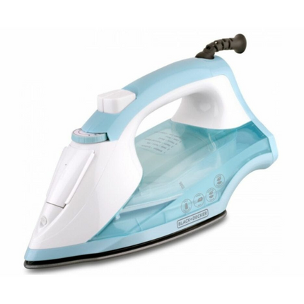 Plancha de Vapor Black+Decker Light Easy IR1845 | 1200 W | Suela Non‑Stick TrueGlide | SmartSteam™ | Cable Giratorio 360°