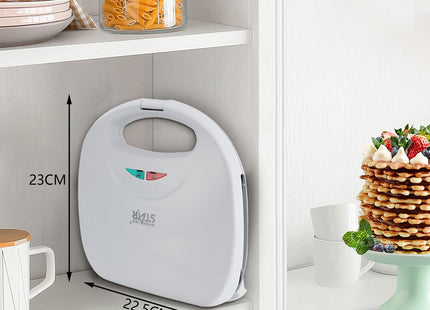 Winning Star Wafflera 750W Blanca, ST-2121