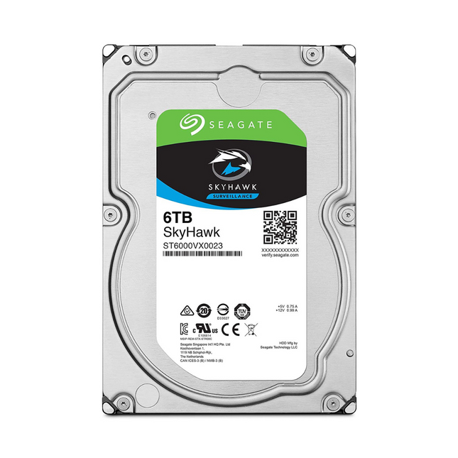 HD Interno 6TB 3.5” Seagate Hikvision ST6000VX001 | HDD para CCTV