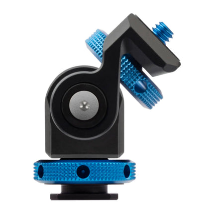 Montura para Luz Elgato Key Light Mini Cold Shoe | Soporte Ajustable | Compatible con Cámaras | Color Negro