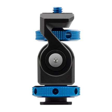 Montura para Luz Elgato Key Light Mini Cold Shoe | Soporte Ajustable | Compatible con Cámaras | Color Negro