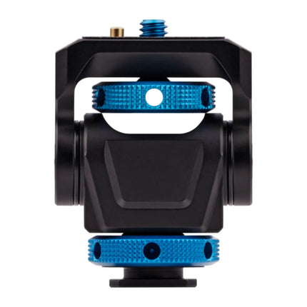 Montura para Luz Elgato Key Light Mini Cold Shoe | Soporte Ajustable | Compatible con Cámaras | Color Negro