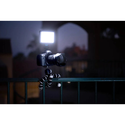 Montura para Luz Elgato Key Light Mini Cold Shoe | Soporte Ajustable | Compatible con Cámaras | Color Negro