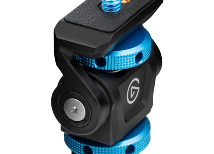 Montura para Luz Elgato Key Light Mini Cold Shoe | Soporte Ajustable | Compatible con Cámaras | Color Negro