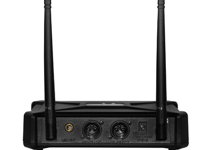 SKP UHF-600 PRO micrófono inalámbrico doble - vista lateral