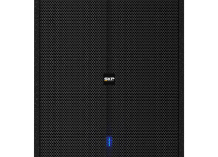 SKP QW18S subwoofer profesional de madera - vista frontal