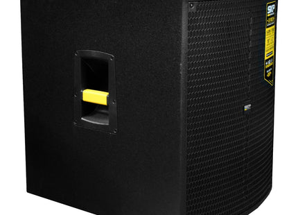 SKP QW18S subwoofer profesional de madera - detalle del cono