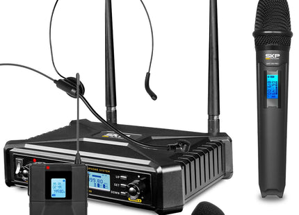 SKP UHF-700 PRO kit inalámbrico multifrecuencia - vista general