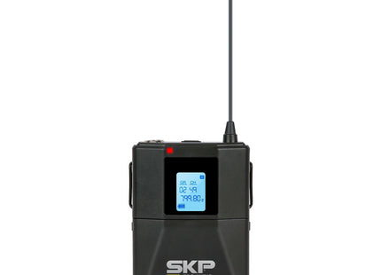 SKP UHF-700 PRO kit inalámbrico multifrecuencia - panel posterior