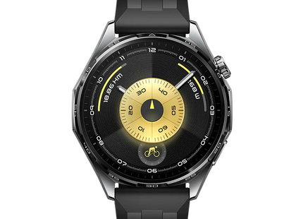 Reloj inteligente HUAWEI GT 6 perfil lateral mostrando grosor y corona
