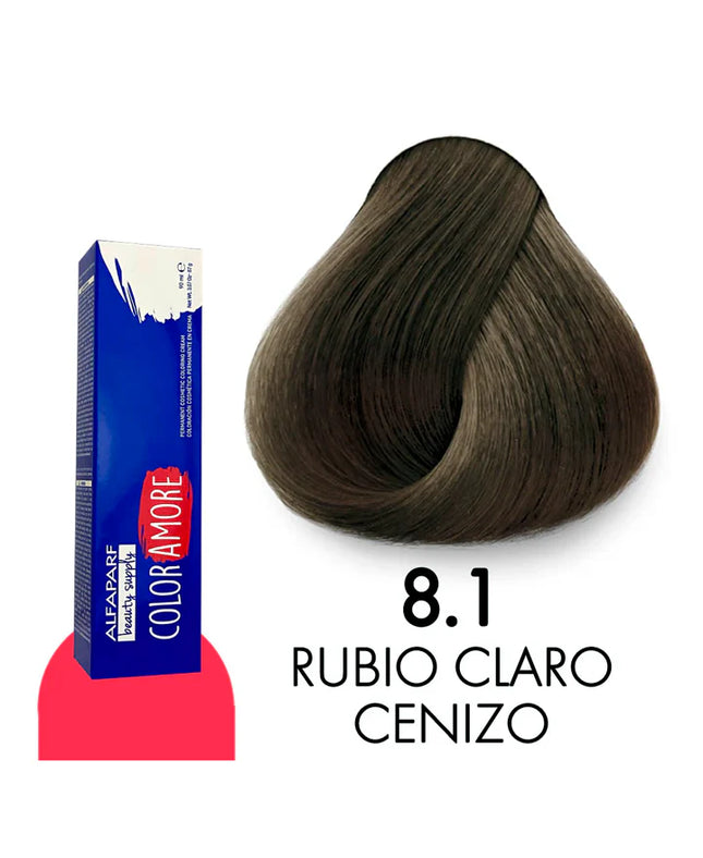 Alfaparf Color Amore 8.1 Tinte Permanente para Cabello 90 ml