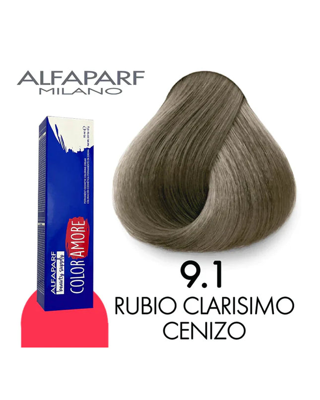 Alfaparf Color Amore 9.1 Tinte Permanente para Cabello 90 ml