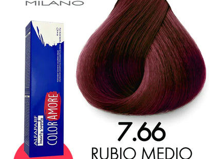 Alfaparf Color Amore 7.66 Tinte Permanente para Cabello 90 ml