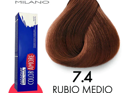Alfaparf Color Amore 7.4 Tinte Permanente para Cabello 90 ml