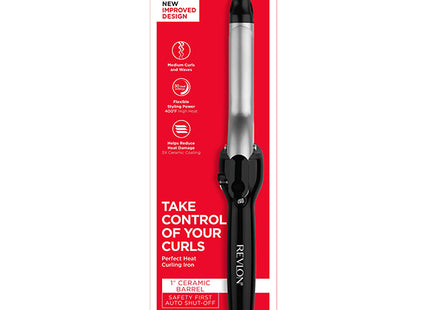 Pinza Eléctrica Cerámica 1” Revlon | Para crear rizos definidos y proteger tu cabello