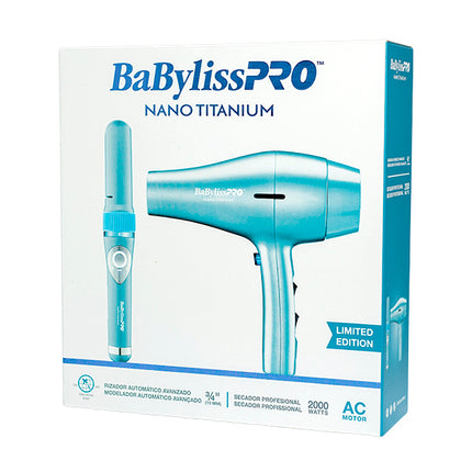 Pack BaByliss MiraCurl 19mm + Secadora 2000W | Motor AC | Tecnología Iónica | Edición Profesional