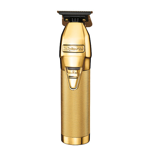 Barberology Trimmer Inalámbrico GoldFX Dorado Metálico, FXB787