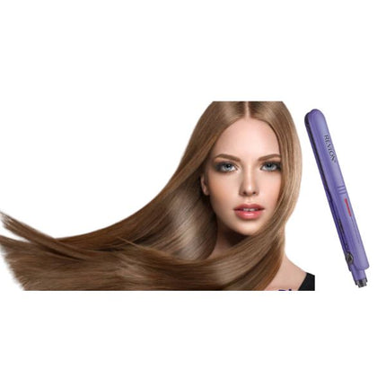 Alisadora Cerámica 1” Morado Revlon | Para un alisado preciso que reduce el frizz y cuida tu cabello