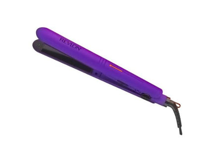 Alisadora Cerámica 1” Morado Oscuro Revlon | Para un alisado controlado con brillo y sin frizz