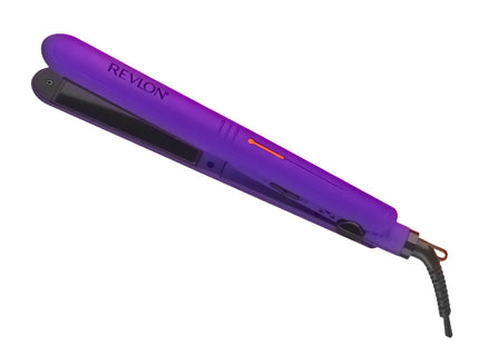 Alisadora Cerámica 1” Morado Oscuro Revlon | Para un alisado controlado con brillo y sin frizz