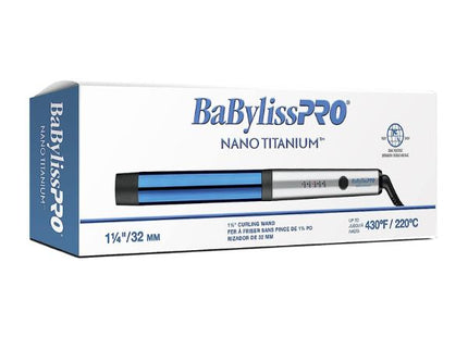 BaBylissPRO Rizadora Nano Titanium 1 1/4" 430°F