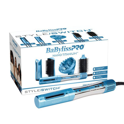 Kit Estilizador y Secador BaByliss Style Switch | 2 en 1 | Tecnología Iónica | Compacto