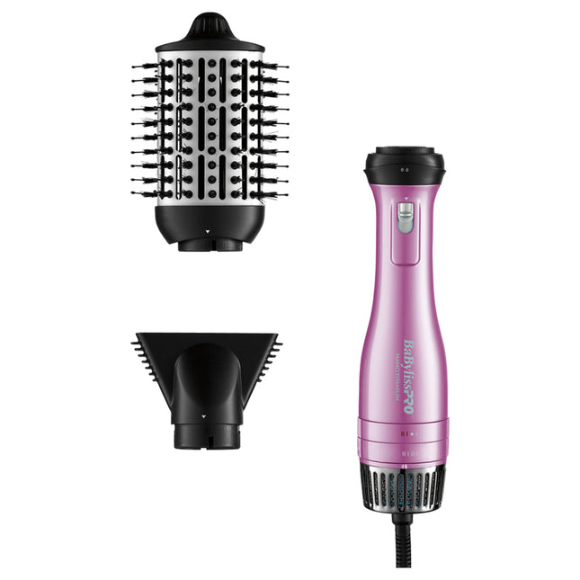 BaBylissPRO Cepillo Secador 2 en 1 Dual Ionic Fucsia, 811305