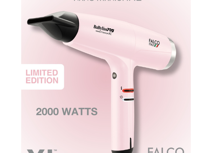 BaBylissPRO Secadora Falco Nano Sugar Pink XL, BNT8550