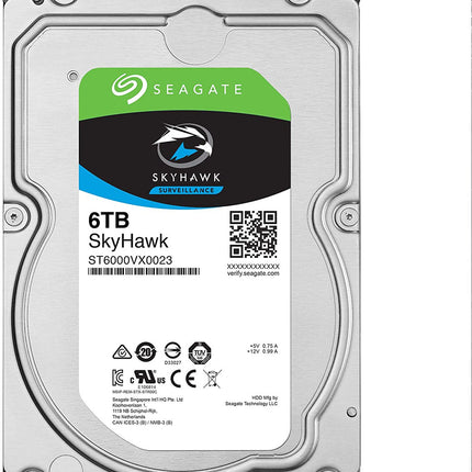 HD Interno 6TB 3.5” Seagate Hikvision ST6000VX001 | HDD para CCTV