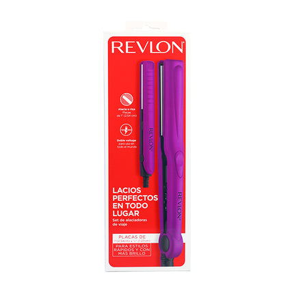 Set de Planchas 1” y ½” Magenta Revlon | Para alisar y dar forma con precisión en casa o de viaje