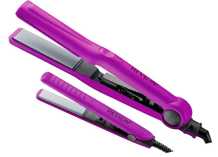Set de Planchas 1” y ½” Magenta Revlon | Para alisar y dar forma con precisión en casa o de viaje