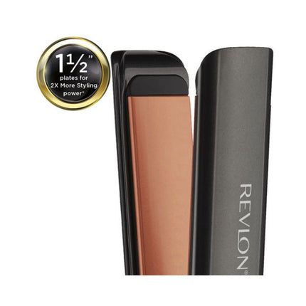 Alisadora Placa XL Revlon RVST2175 | Para alisar cabellos largos y gruesos con mayor rapidez y precisión