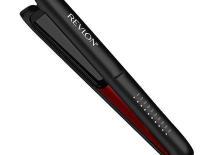 Alisadora Cerámica Tourmaline Revlon 1” Negra | Para un alisado profesional con brillo y suavidad