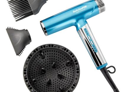 BaBylissPRO Secadora Nano Light Iónica Celeste 1400W