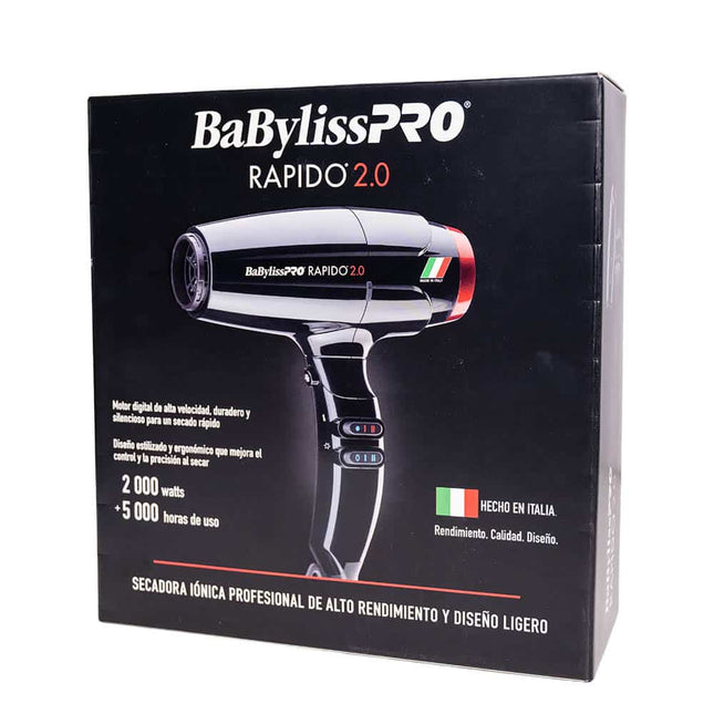 BaByliss secadora Ionica Rapido 2.0