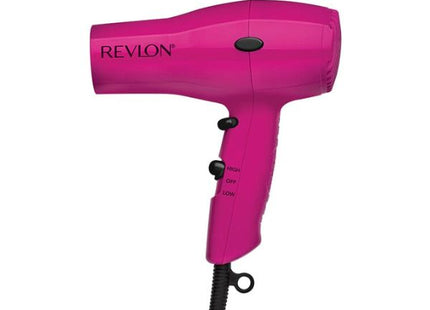 Secadora Compacta Fucsia 1875W Revlon | Para secar tu cabello rápidamente con estilo y comodidad