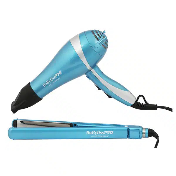 BaBylissPRO Pack Plancha Ultra 1" + Secadora Iónica 2000W