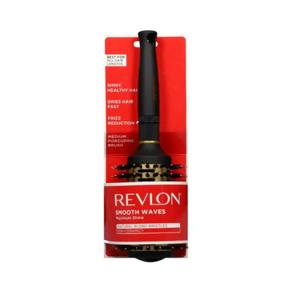 Cepillo Redondo Mediano Ceramic-Ion Revlon | Para dar volumen y brillo con tecnología iónica