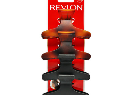 Pinzas Piraña para Cabello Revlon x4 | Para sujetar el cabello con fuerza y sin dañarlo