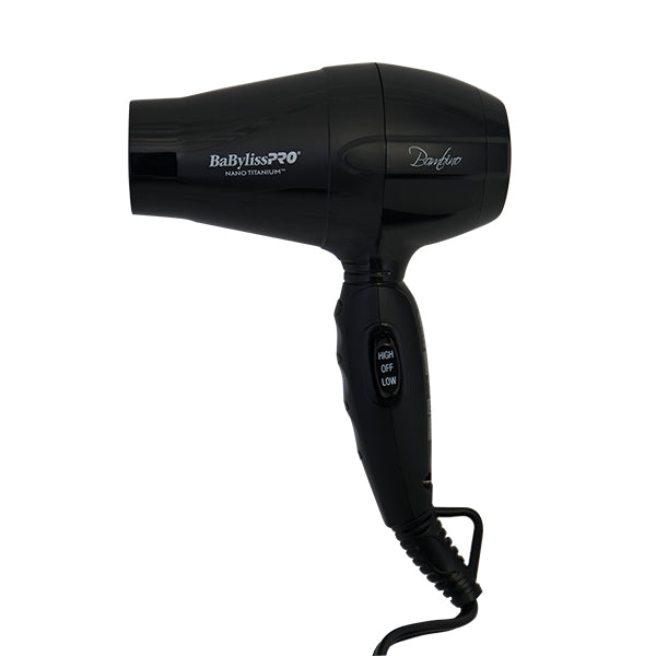 BaBylissPRO Secadora Mini Nano Titanium Bambino 1000 W Negra, BABNT5510