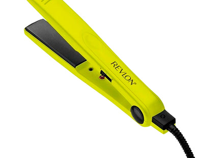 Alisadora Profesional Amarilla 1” Revlon | Para alisar y estilizar con acabado suave y brillante