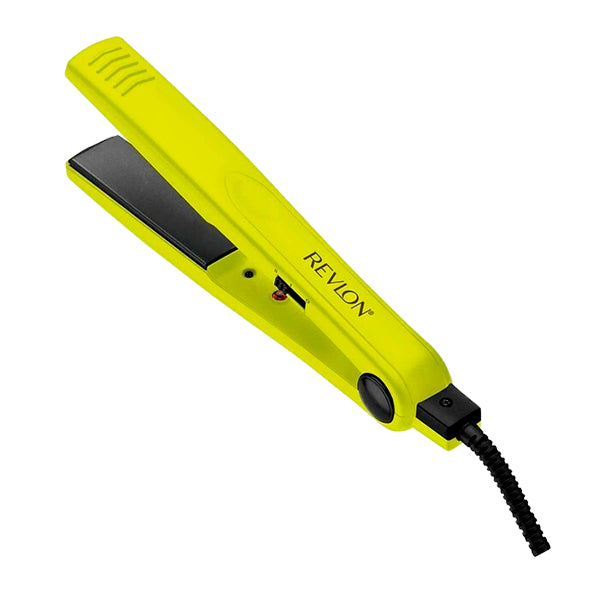 Alisadora Profesional Amarilla 1” Revlon | Para alisar y estilizar con acabado suave y brillante