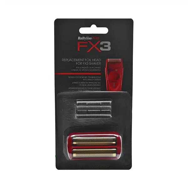 Barberology Repuesto foil titanio dorado, FX3
