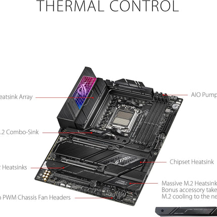 Tarjeta Madre ASUS ROG Strix X670E-E Gaming WiFi | AM5 | ATX | DDR5 | PCIe 5.0 | WiFi 6E