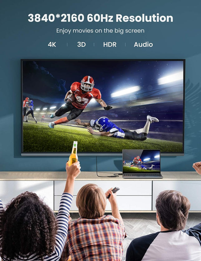 Adaptador DisplayPort a HDMI UGREEN MM137, 40362