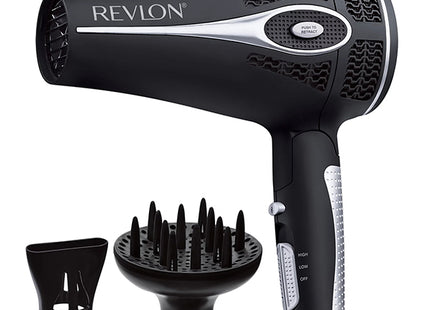 Secador con Iones Revlon RVDR5221 | Para un secado rápido y cabello suave sin frizz